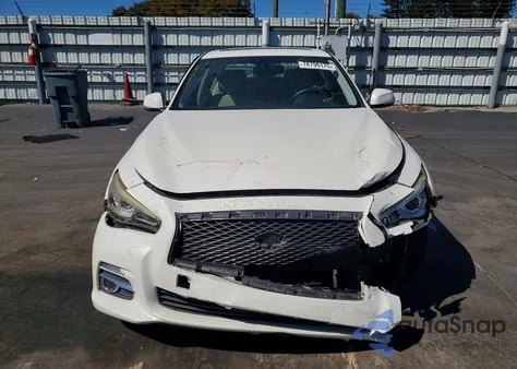 2017 Infiniti Q50 3.0T Signature Edition z USA, uszkodzony, nr VIN JN1EV7AP1HM740224